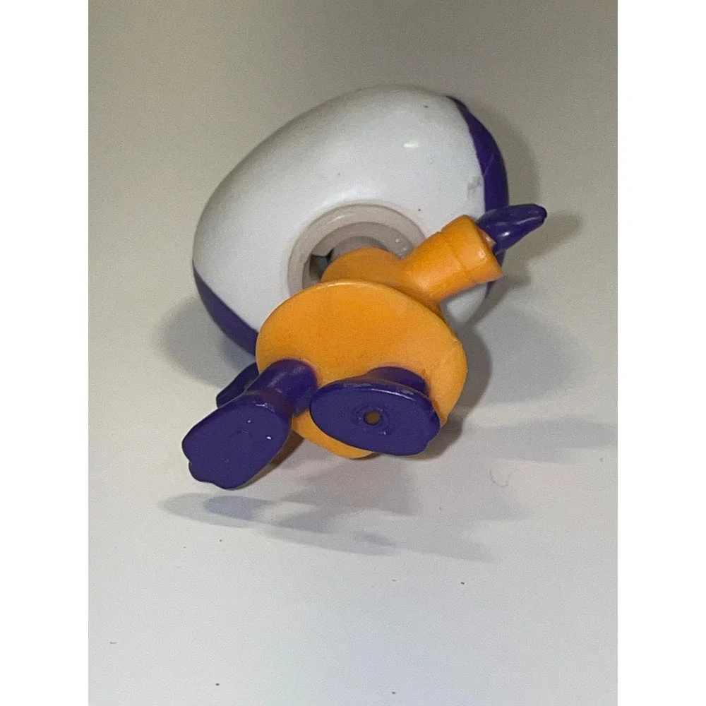 Littlest Pet‎ Shop LPS Penny Ling Panda Bear Figurine Purple Yellow #3690 Hasbro